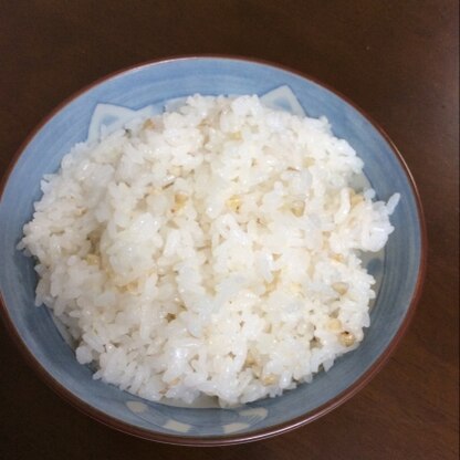 ダイエットの為に金芽米と一緒に♪ ふっくら美味しく炊けました。